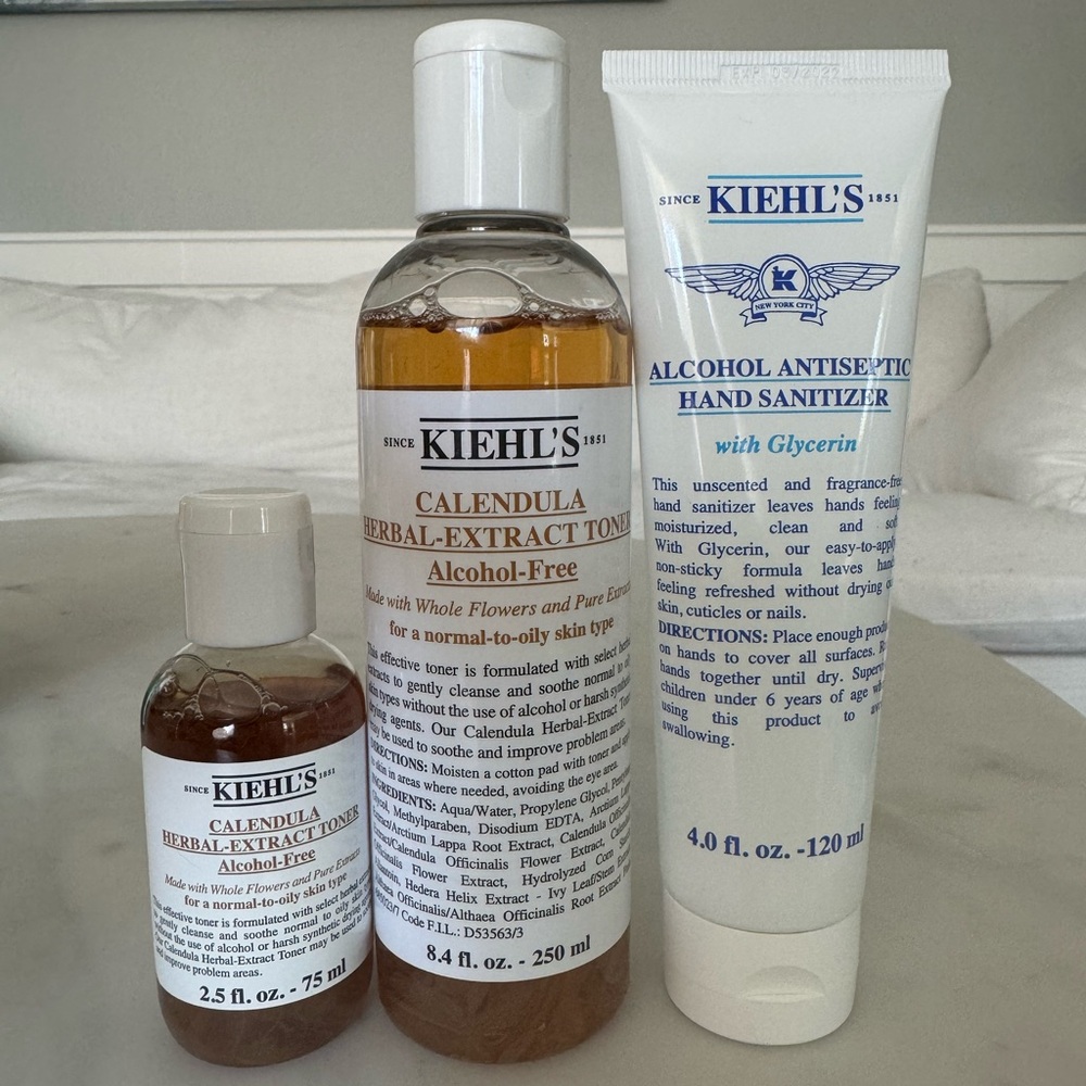 Kiehl’s Calendula Toner w/ FREE sanitizer